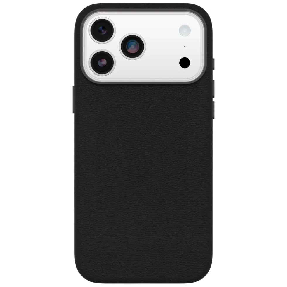 Otterbox Symmetry Cactus Leather Magsafe for iPhone 17 Pro Max Svart