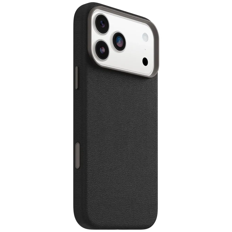 Otterbox Symmetry Cactus Leather Magsafe for iPhone 17 Pro Max Svart