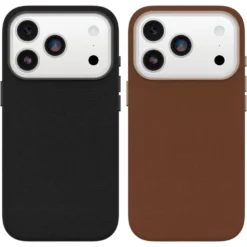 Otterbox Symmetry Cactus Leather Magsafe for iPhone 17 Pro Svart