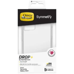 Otterbox Symmetry Deksel for Galaxy S22 Plus Gjennomsiktig