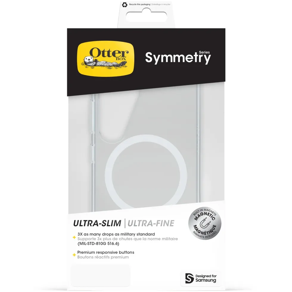 Otterbox Symmetry for Galaxy S25 Gjennomsiktig