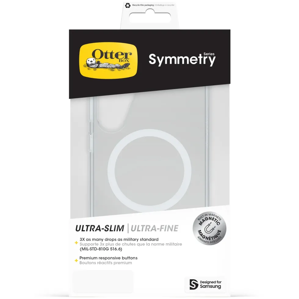 Otterbox Symmetry for Galaxy S25 Plus Gjennomsiktig