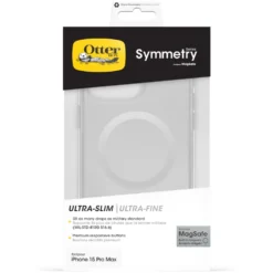 Otterbox Symmetry Magsafe for iPhone 15 Pro Max Gjennomsiktig
