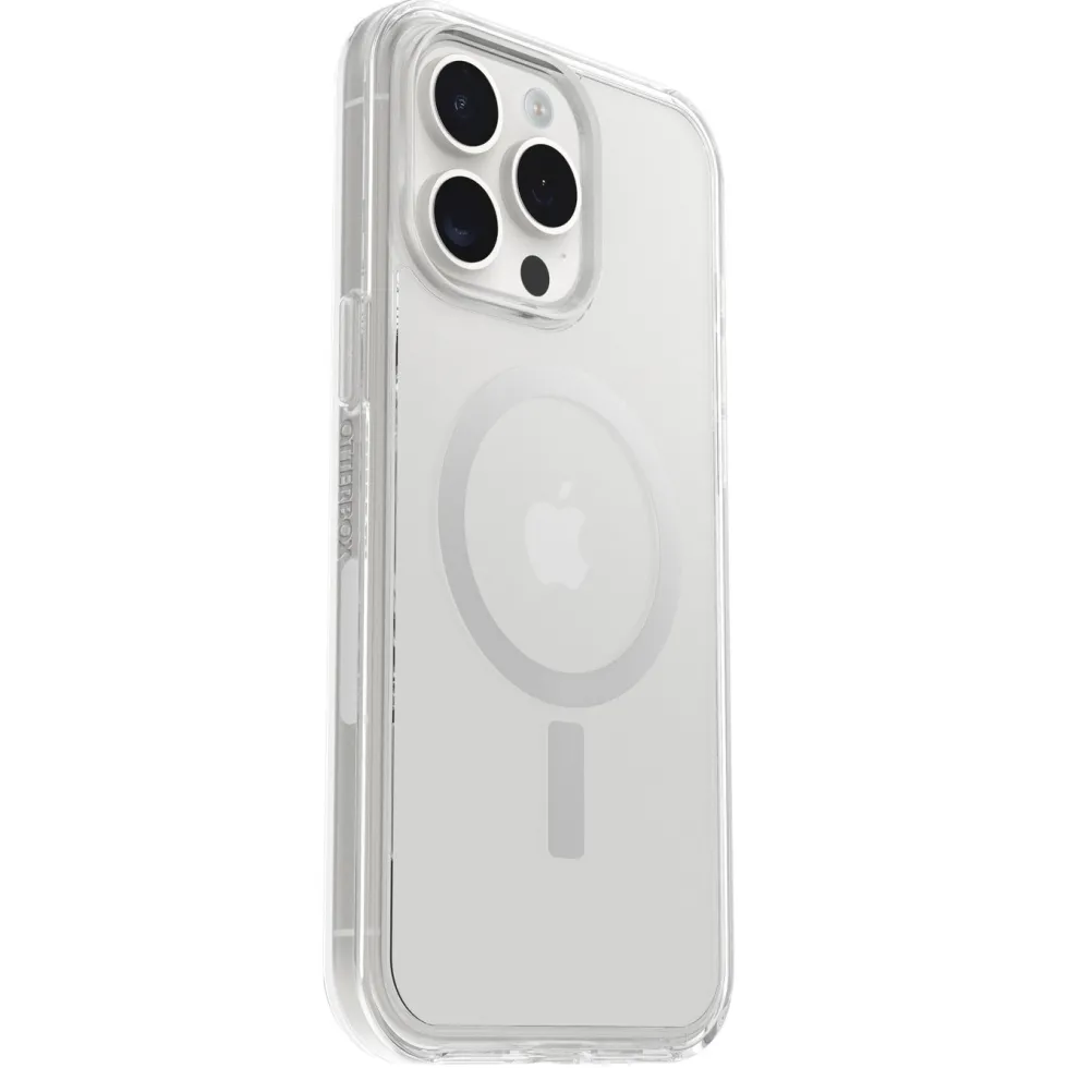 Otterbox Symmetry Magsafe for iPhone 15 Pro Max Gjennomsiktig