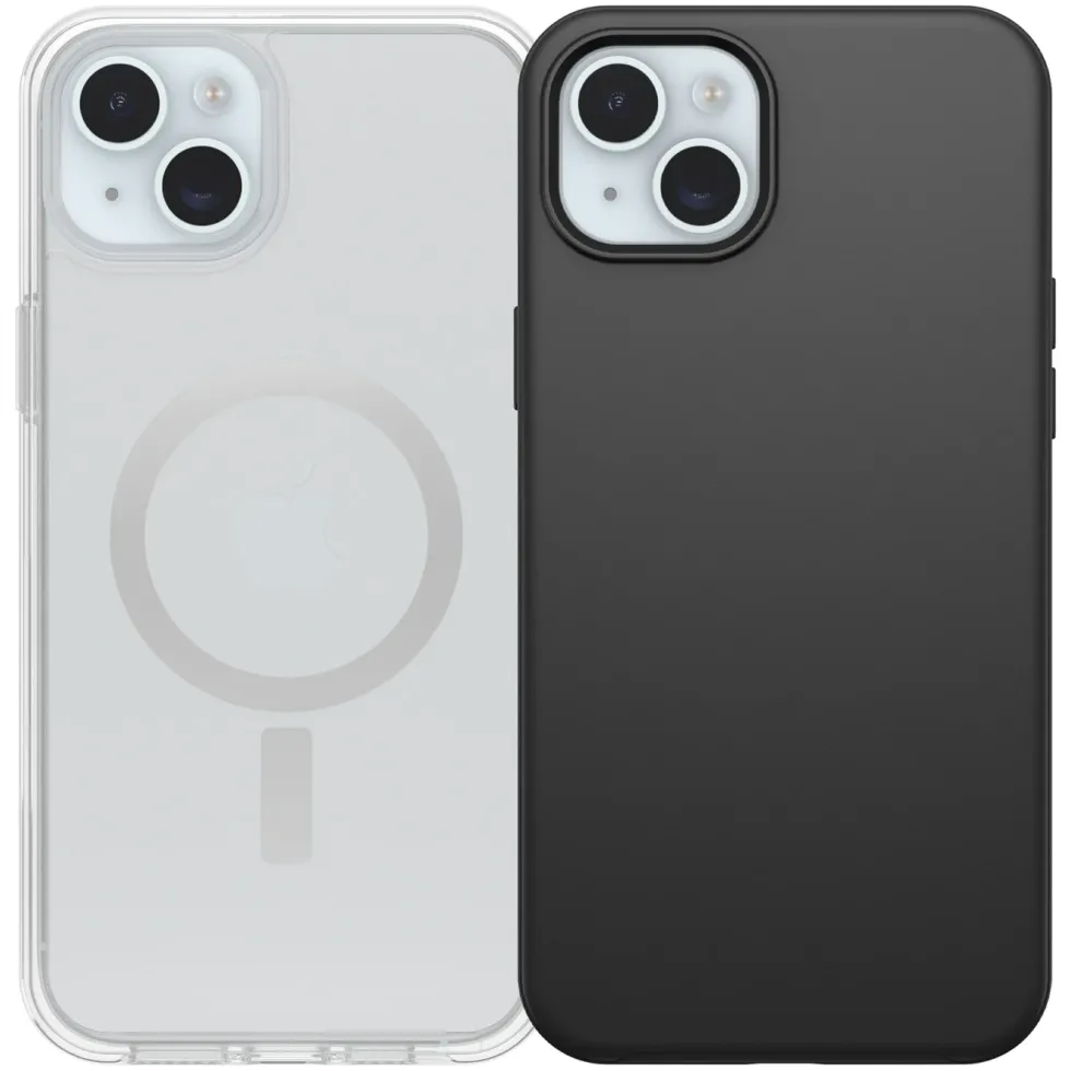 Otterbox Symmetry Magsafe for iPhone 14 Plus og 15 Plus Svart