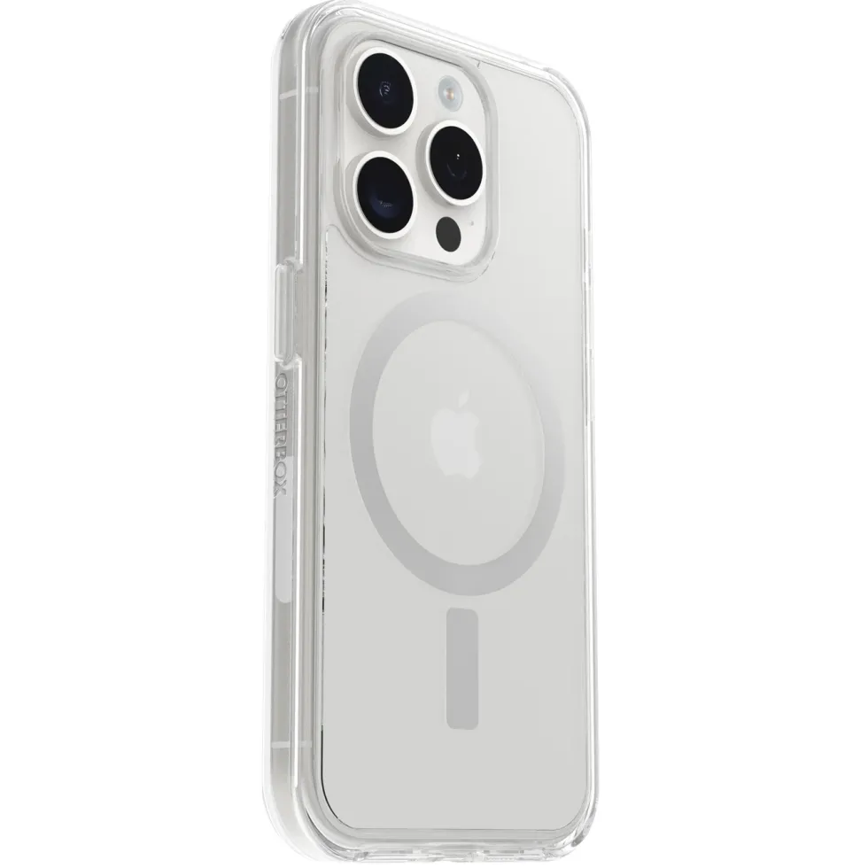Otterbox Symmetry Magsafe for iPhone 15 Pro Gjennomsiktig