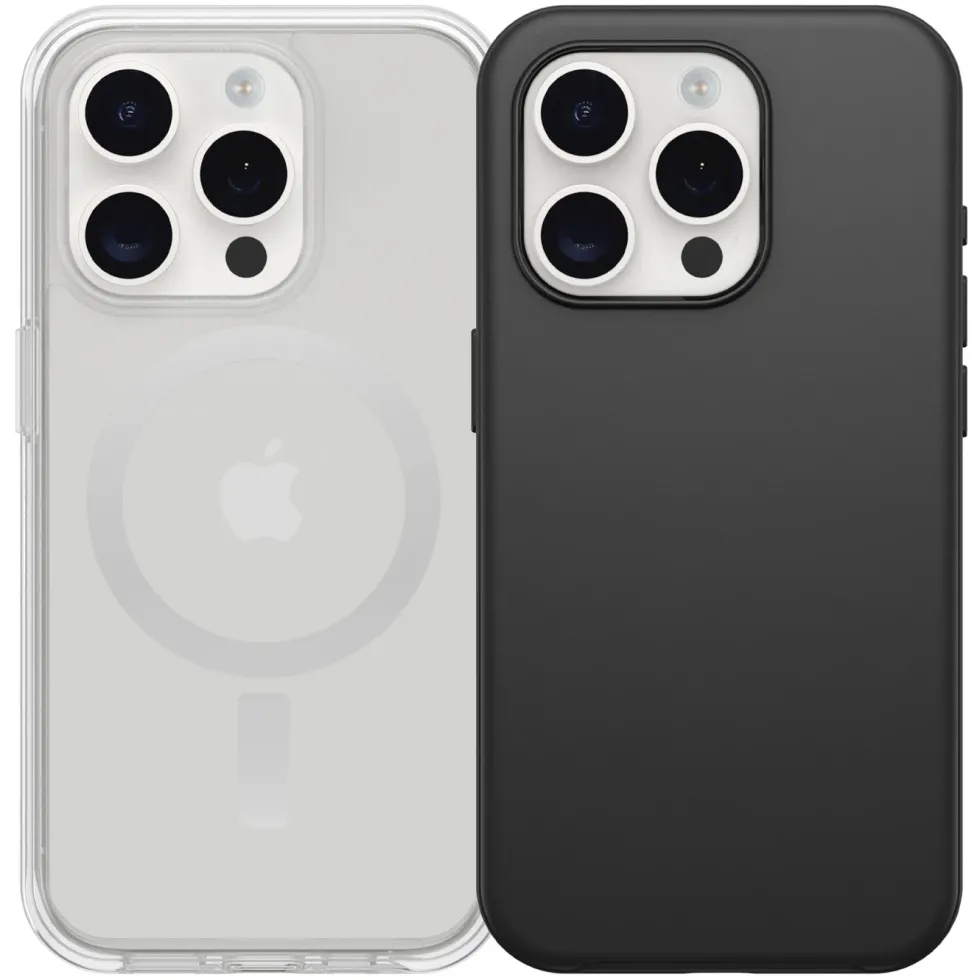 Otterbox Symmetry Magsafe for iPhone 15 Pro Gjennomsiktig