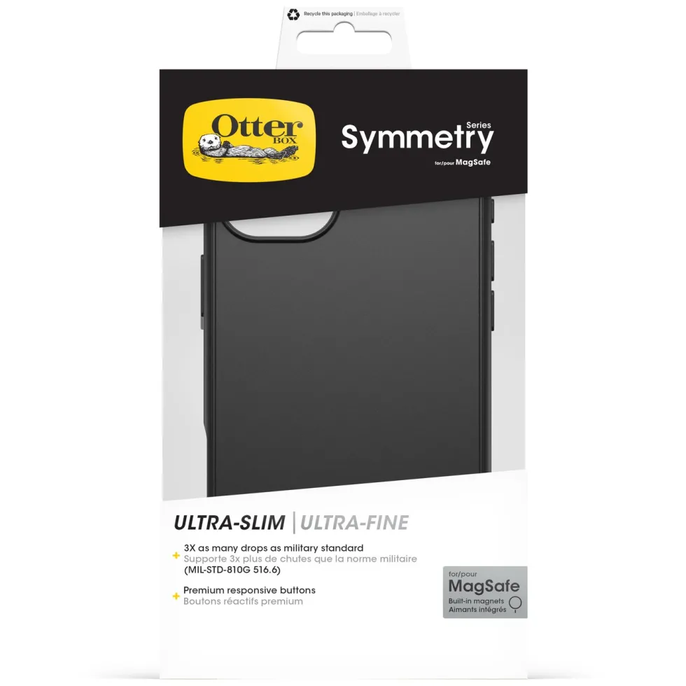 Otterbox Symmetry Magsafe for iPhone 16 Plus Svart