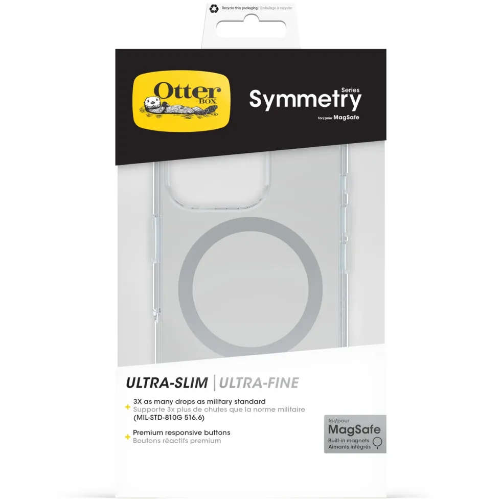 Otterbox Symmetry Magsafe for iPhone 16 Pro Klar