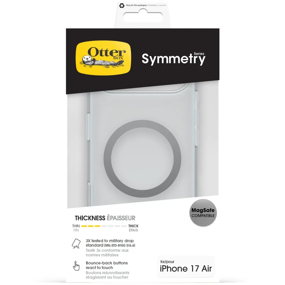 Otterbox Symmetry Magsafe for iPhone Air Svart