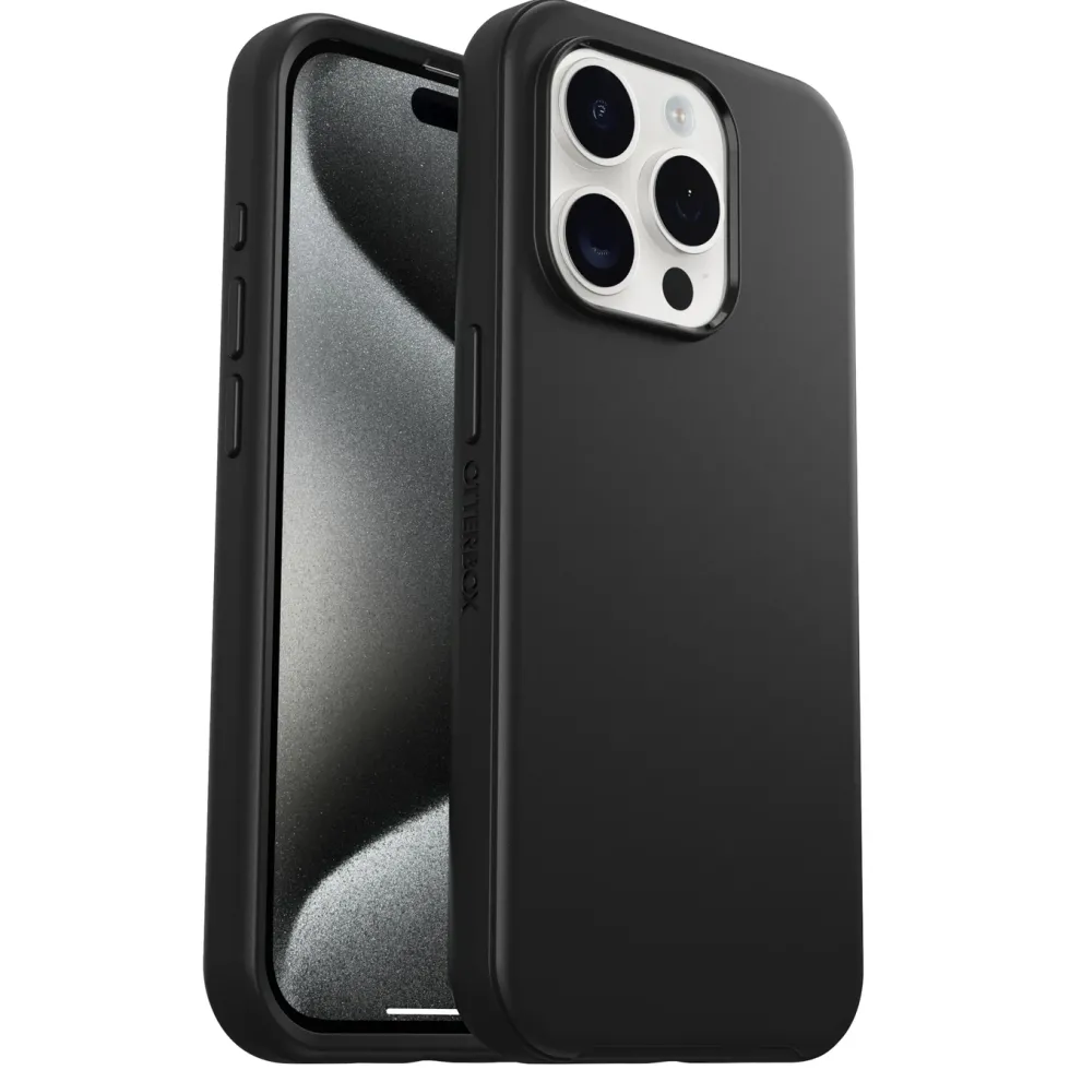 Otterbox Symmetry Magsafe for iPhone 15 Pro Svart