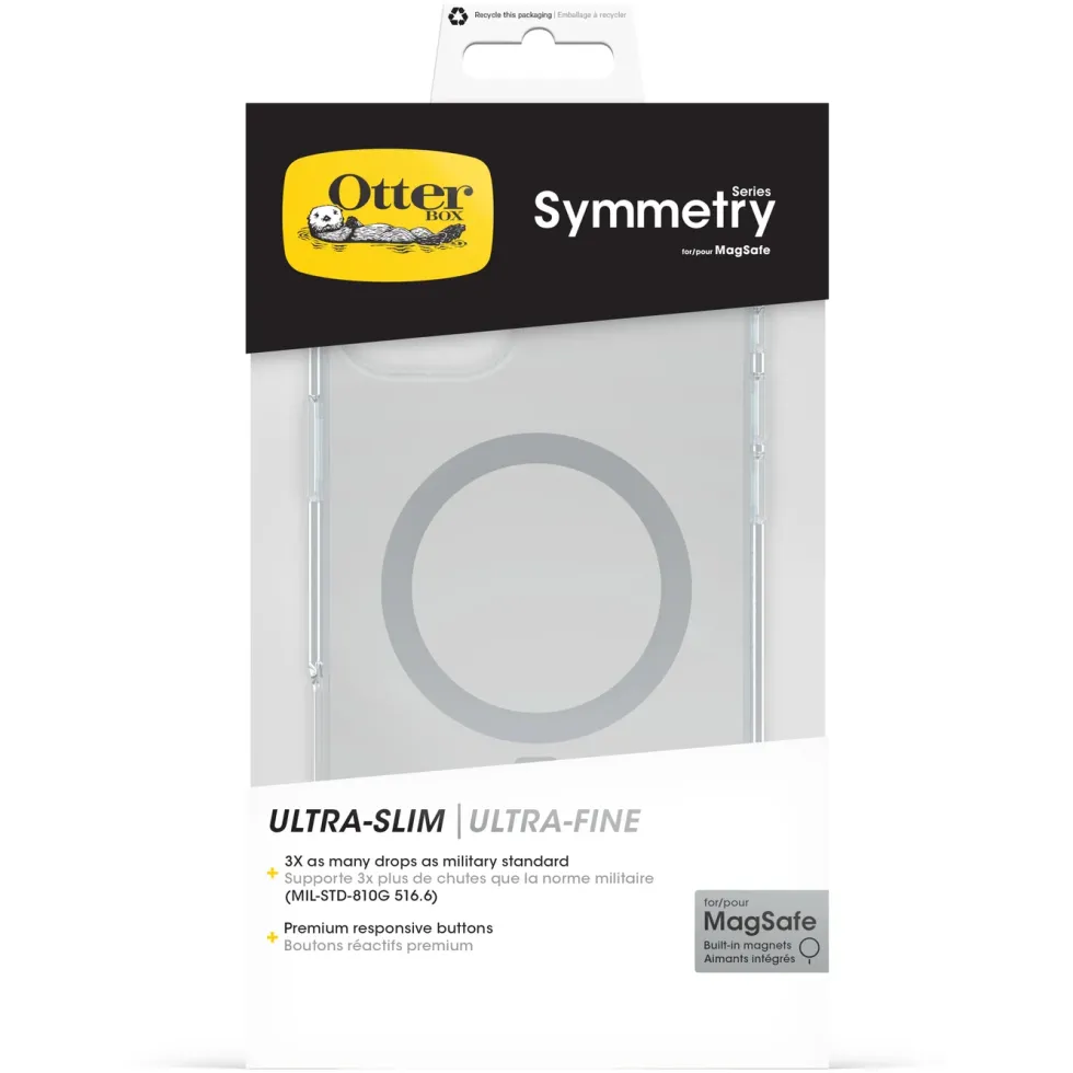Otterbox Symmetry Magsafe for iPhone 16 Plus Klar