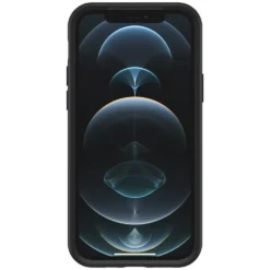 Otterbox Symmetry Robust deksel for iPhone 12 og 12 Pro Svart