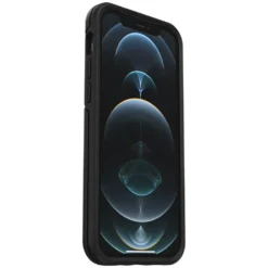 Otterbox Symmetry Robust deksel for iPhone 12 og 12 Pro Svart