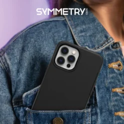 Otterbox Symmetry Robust deksel for iPhone 12 og 12 Pro Svart