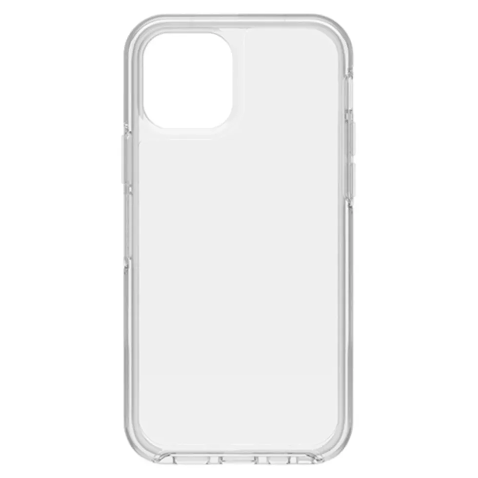 Otterbox Symmetry Robust deksel for iPhone 12 og 12 Pro Gjenomsiktlig
