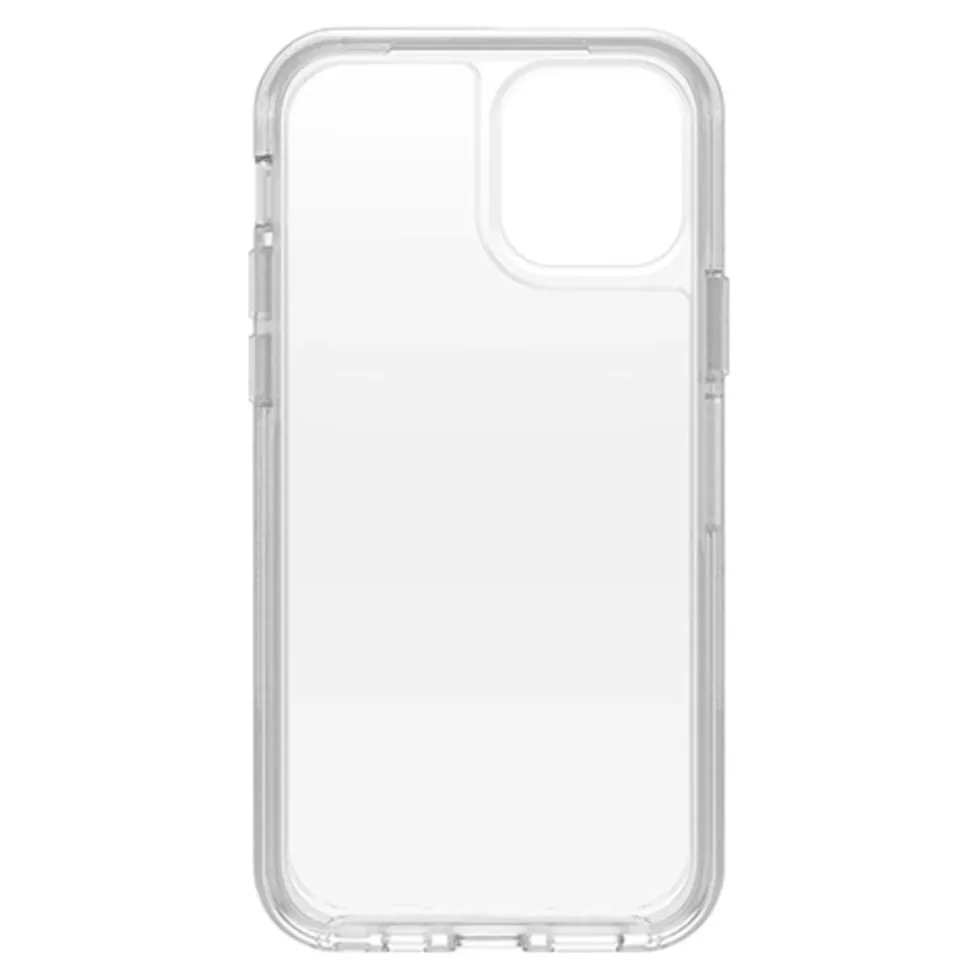 Otterbox Symmetry Robust deksel for iPhone 12 og 12 Pro Gjenomsiktlig