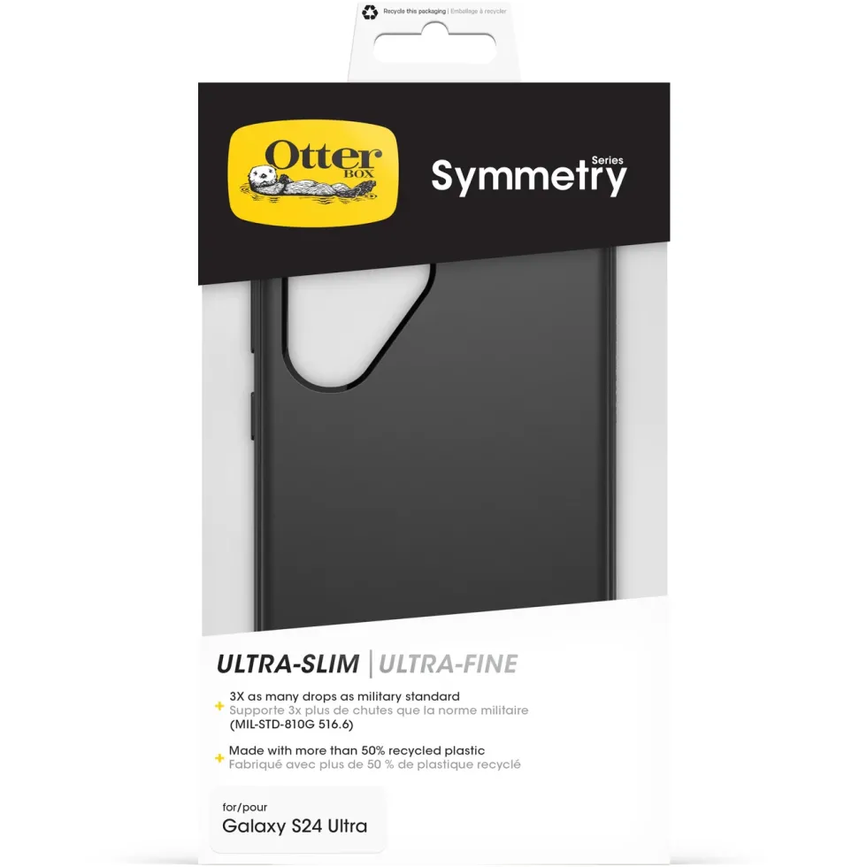 Otterbox Symmetry Robust deksel for Galaxy S24 Ultra Svart