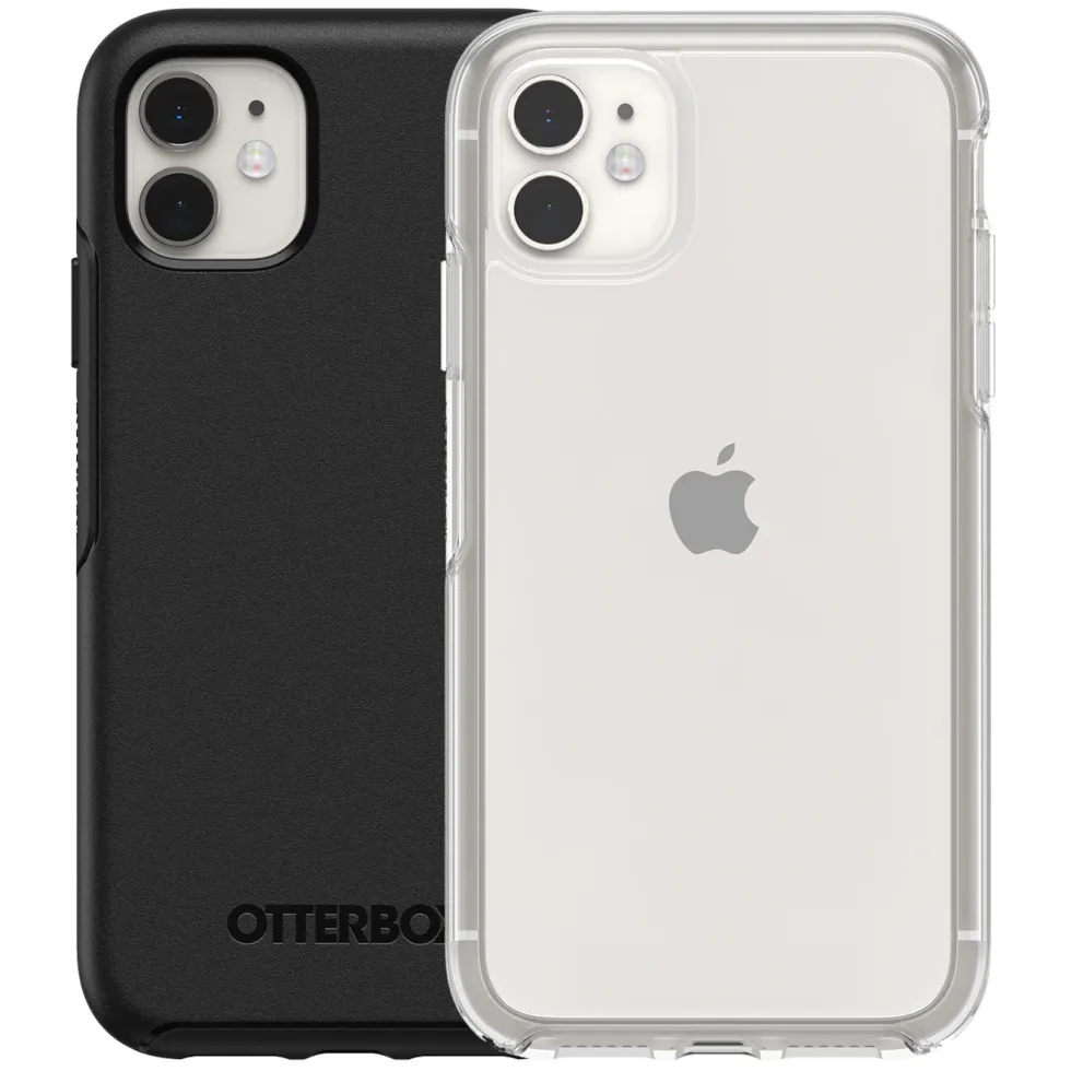 Otterbox Symmetry Robust mobildeksel for iPhone 11 Gjennomsiktig