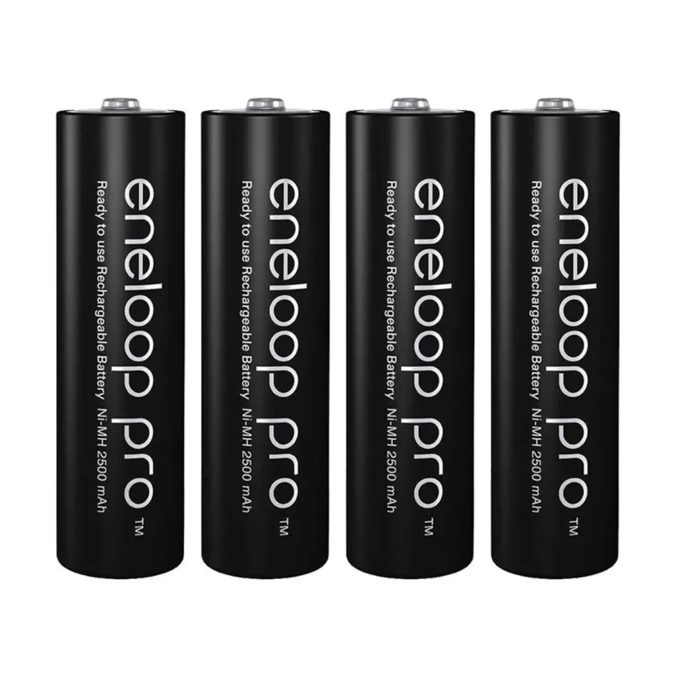 Panasonic Eneloop Pro Oppladbare AA-batterier 2500 mAh 4-pk.