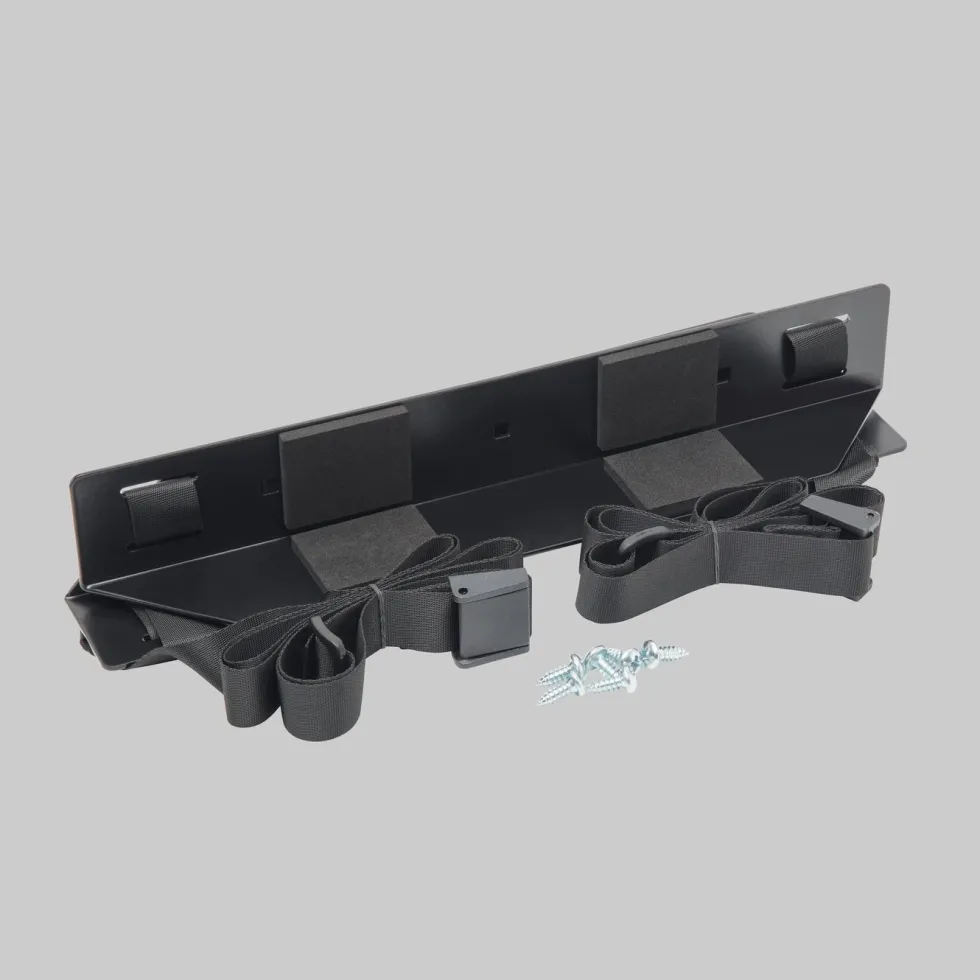 PC-holder med stropper Svart