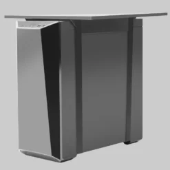 PC-holder med stropper Svart