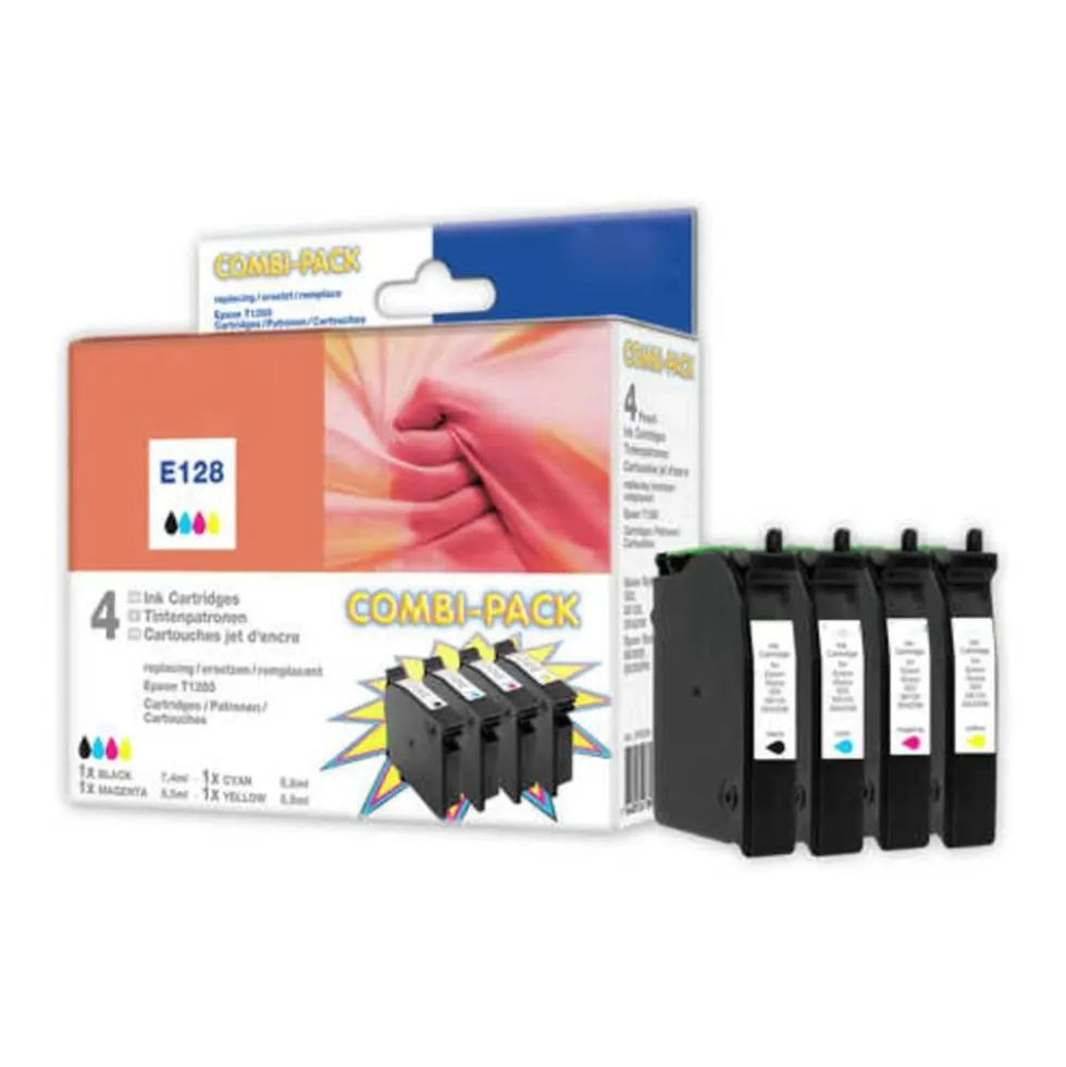 Peach T1285 Blekkpatron 4-pk.