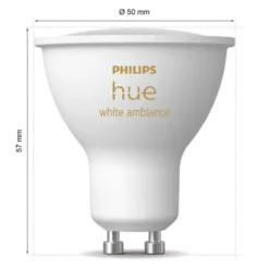 Philips Hue Ambience Smart LED-lampe GU10 400 lm 2-pk