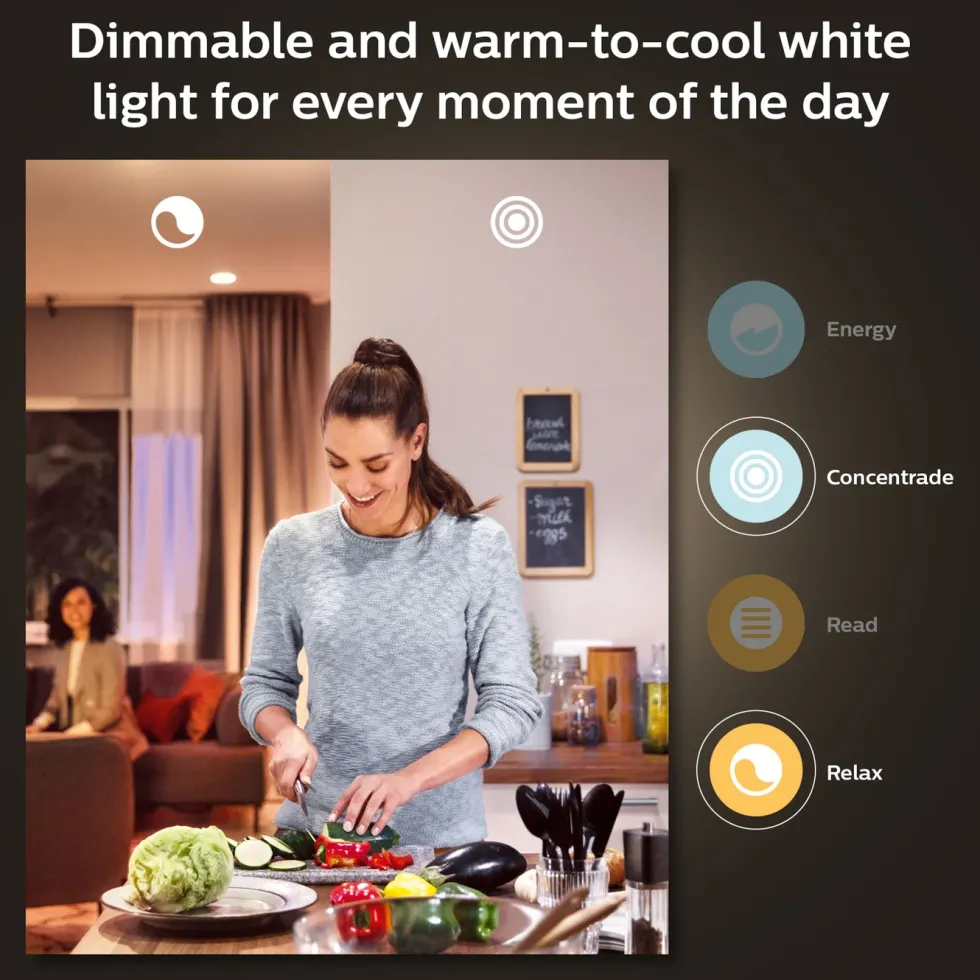 Philips Hue Color Ambiance Smart LED-pære E27 1600 lm