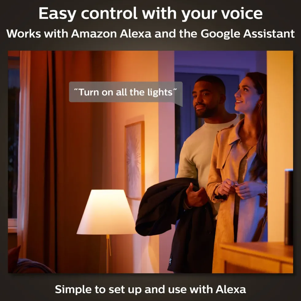 Philips Hue Color Ambiance Smart LED-pære E27 1600 lm