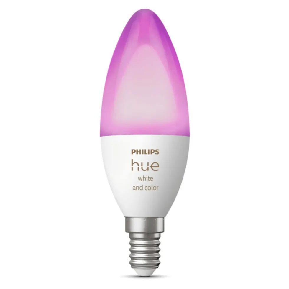 Philips Hue Color Ambiance Smart LED-pære E14 470 lm 1-pk.