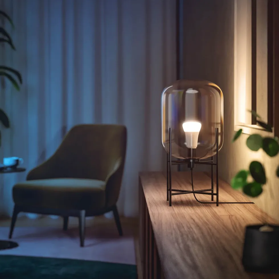 Philips Hue Color Ambiance Smart LED-pære E27 806 lm 2-pk