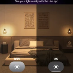 Philips Hue Essential Smart LED-pære E27 806 lm 3-pk.