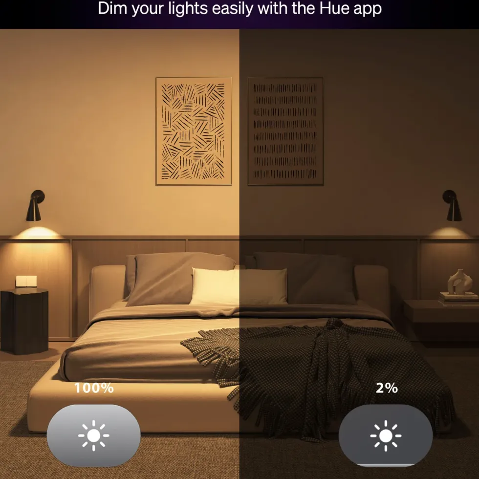 Philips Hue Essential Smart LED-pære GU10 345 lm 1-pk.
