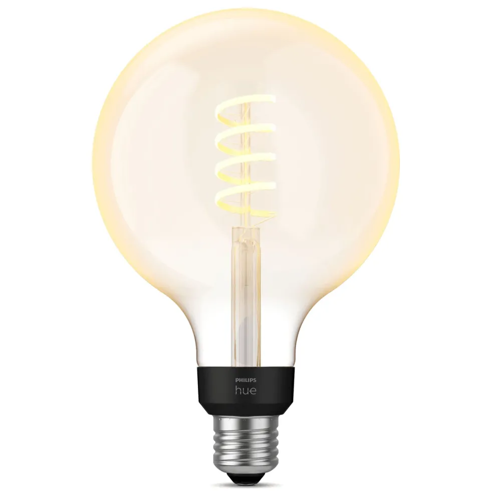 Philips Hue Filament G125 E27 Smart LED-pære 550 lm