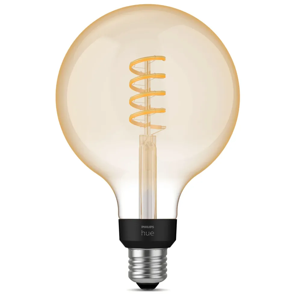 Philips Hue Filament G125 E27 Smart LED-pære 550 lm
