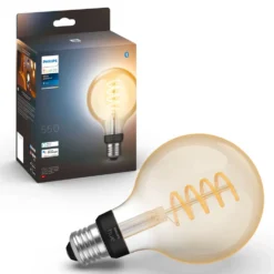 Philips Hue Filament G93 E27 Smart LED-pære 550 lm