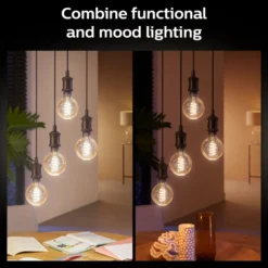 Philips Hue Filament G93 E27 Smart LED-pære 550 lm