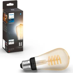 Philips Hue Filament ST64 E27 Smart LED-pære 550 lm