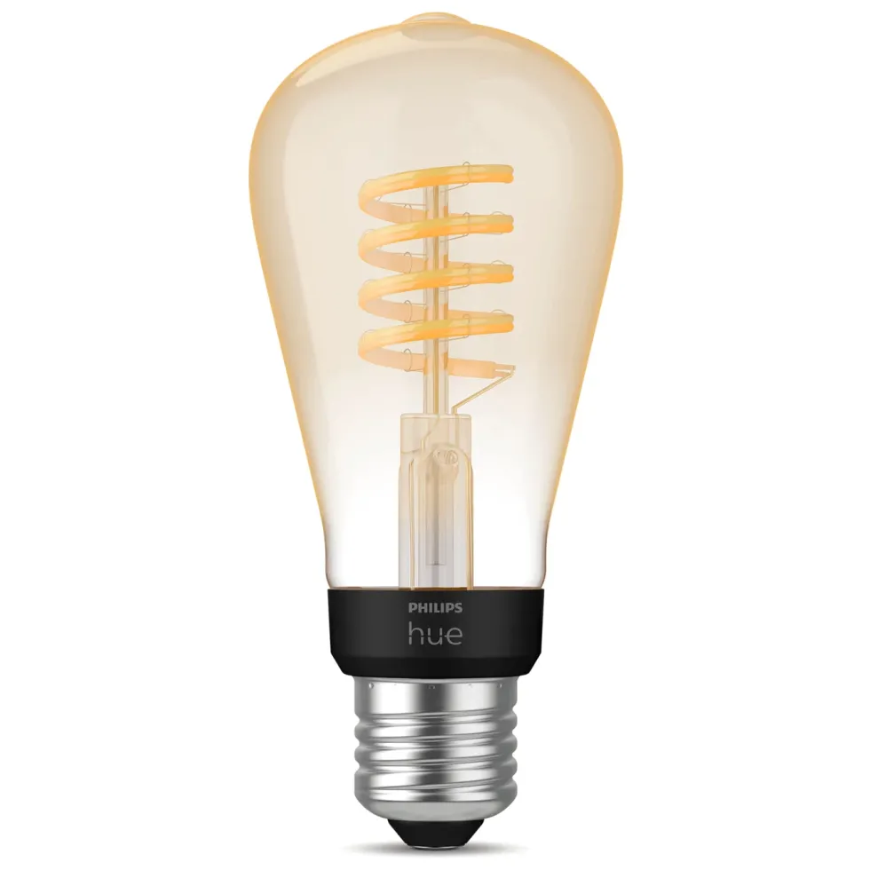 Philips Hue Filament ST64 E27 Smart LED-pære 550 lm