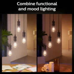 Philips Hue Filament ST64 E27 Smart LED-pære 550 lm