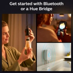 Philips Hue Filament ST64 E27 Smart LED-pære 550 lm