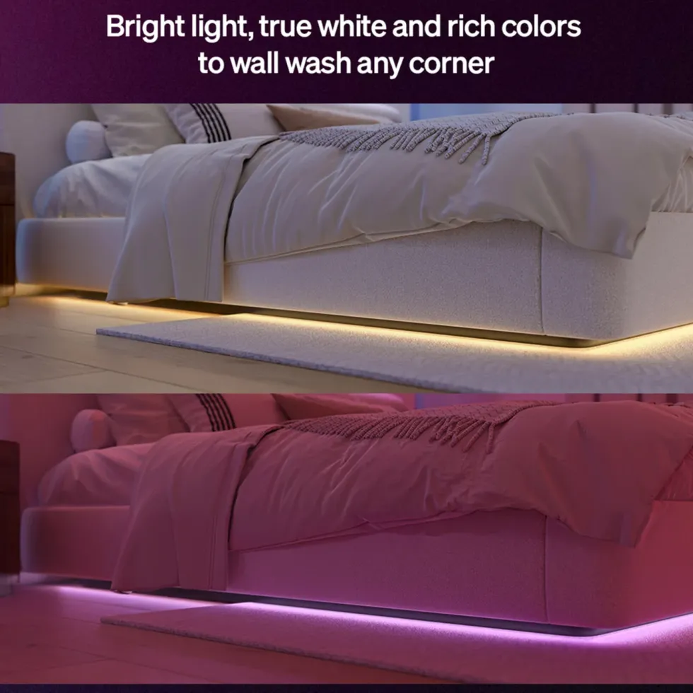 Philips Hue Flux LED‑list – Smart RGBW‑innendørsbelysning 4 m