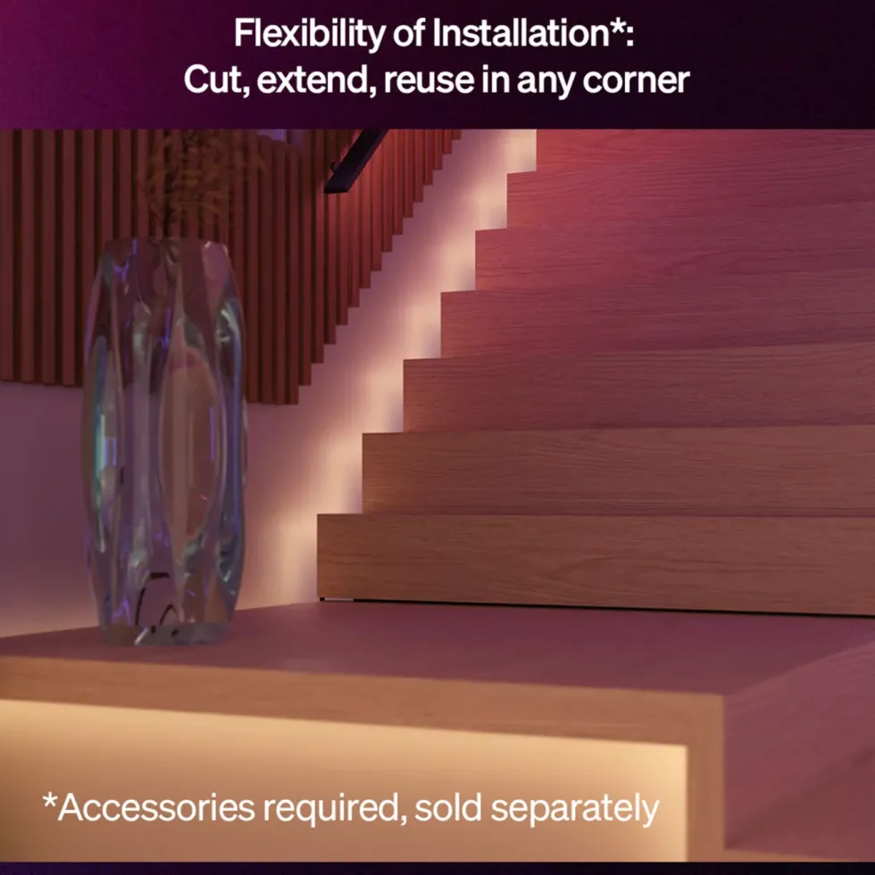 Philips Hue Flux LED‑list – Smart RGBW‑innendørsbelysning 10 m