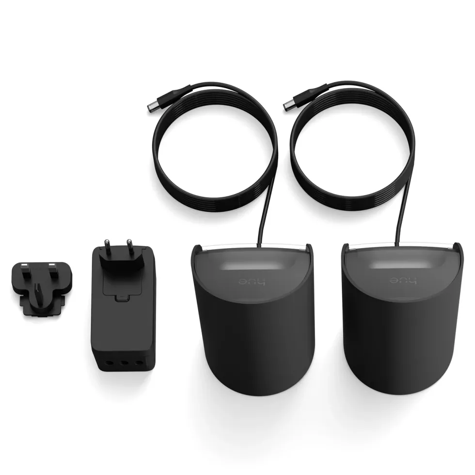 Philips Hue Hue Play Vegglys 2-pk. Svart