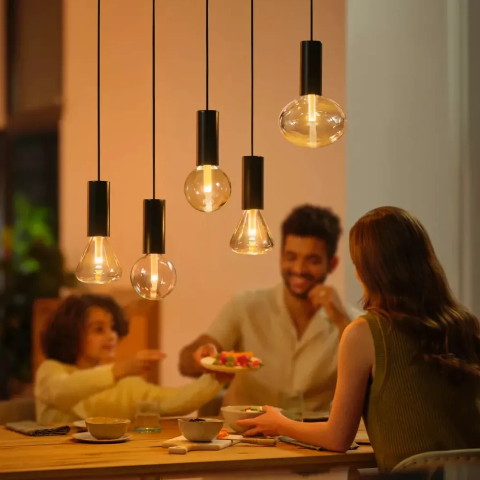 Philips Hue Lightguide G125 E27 smart kuleformet LED-pære 500 lm