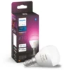 Philips Hue Luster Kuleformet LED-pære White and Color Ambiance E14 470 lm
