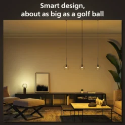 Philips Hue Luster Kuleformet LED-pære White Ambiance E14 470 lm 2-pk.