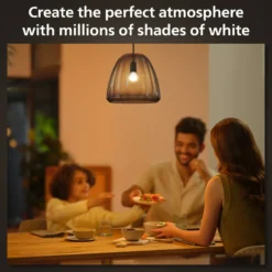 Philips Hue Luster Kuleformet LED-pære White Ambiance E14 470 lm 2-pk.