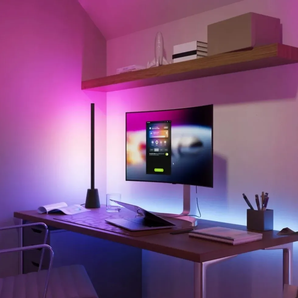 Philips Hue Play bordlampe svart